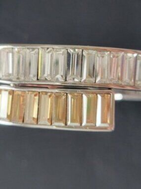 Henri Bendel 2-Tone Baguette Bracelet